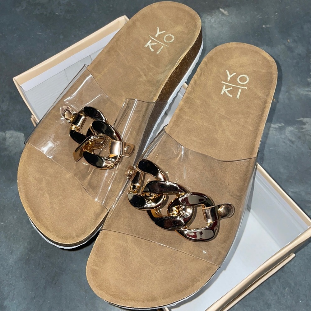 Yoki Cork Sandals
